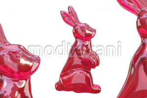 3D модель - заяц