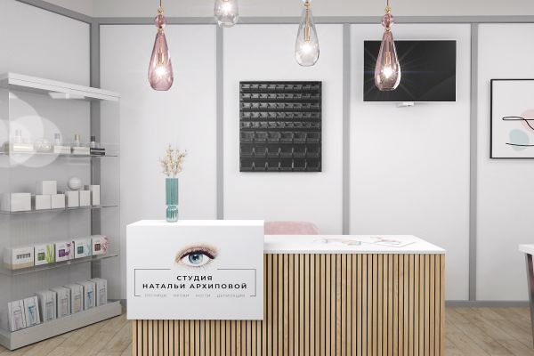 Студия красоты и наращивыния ресниц 110 м.кв в торговом комплексе