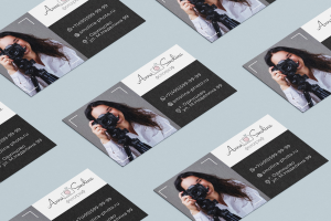 Визитка для фотографа