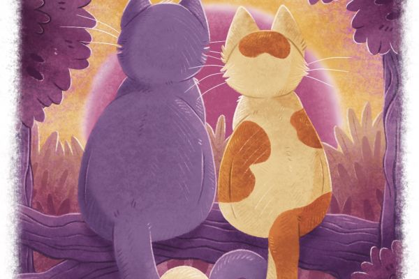 Влюбленные коты