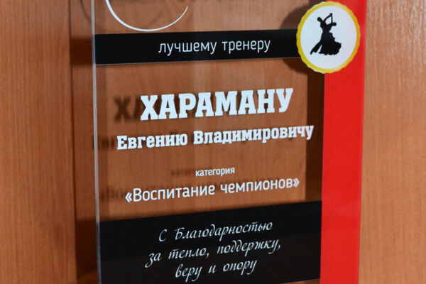 Разработка дизайна диплома лучшему тренеру