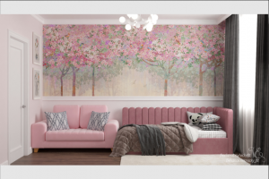 Детская комната для девочки