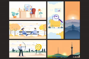 Фоновые иллюстрации для сайта