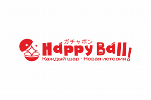 Логотип для автоматов Гашапон "HappyBall"