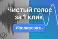 Очистка звука (Voice Isolator)