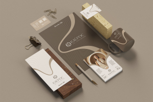 Фирменный стиль спа салона Кайрос