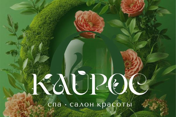 Фирменный стиль салона красоты Кайрос
