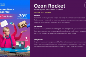 Ozon Rocket (Новогодняя кампания «Шива»)