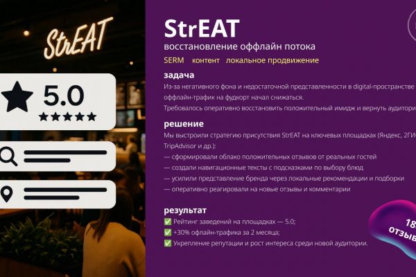 StrEAT (восстановление оффлайн потока )