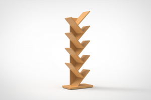 Разработка модели и конструкторской документации книжной полки для производства