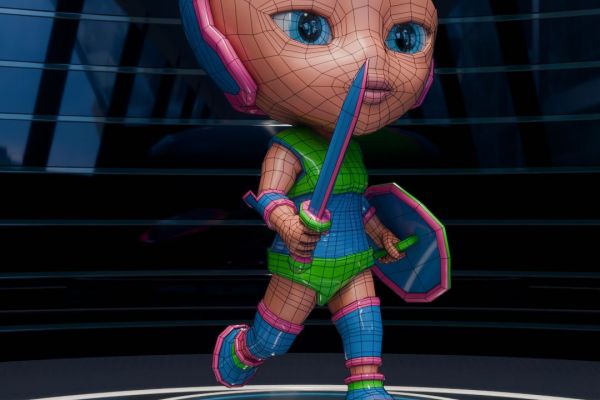 Микро Мэн 3D. Анимации