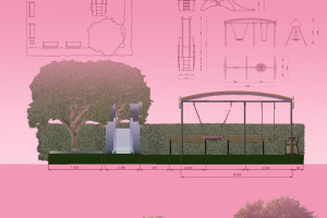 Дизайн детской площадки "В облаках" (3-й курс)