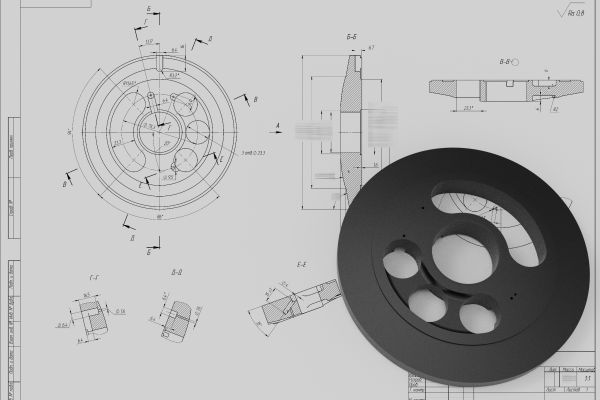 Реверс инжиниринг распределительной плиты гидронасоса