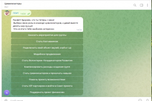 Чат бот для небольшой компании