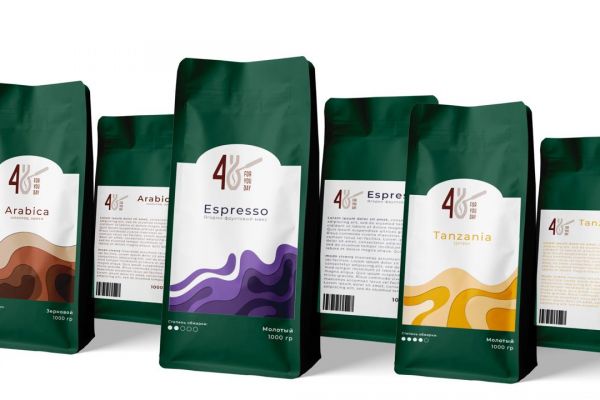 Разработка упаковки для кофе