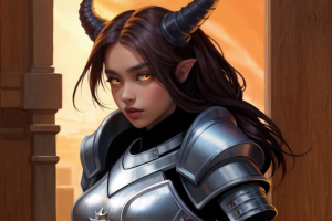 Персонаж для D&D. Тифлинг