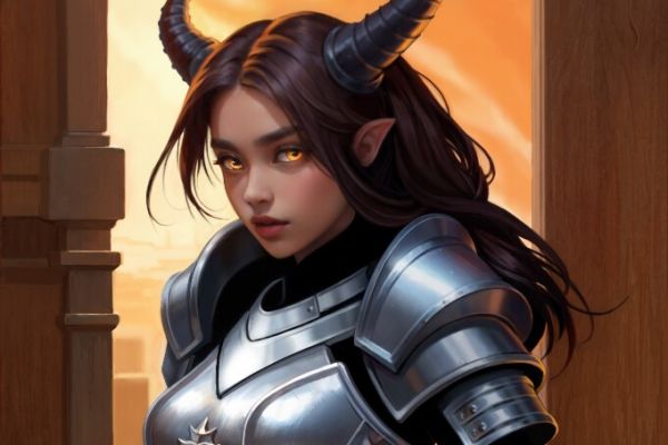 Персонаж для D&D. Тифлинг