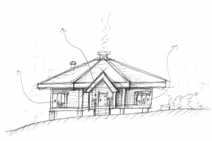 Концепция кафе-юрты в природном парке