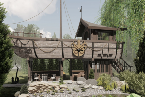 Беседка "Небесная палуба"