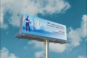 Иллюстрации для Воронежского аэропорта имени Петра I