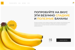 Дизайн главной страницы сайта