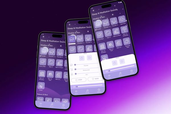 Мобильное приложение "Sleep & Sounds - Relax Music"