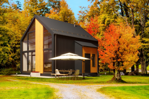 3д визуализация каркасного дома "Раум"