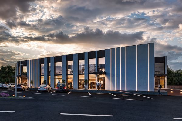 3д визуализация Торгового центра