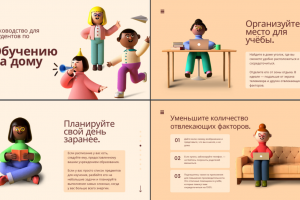 Презентация по руководству для обучения студентов на дому