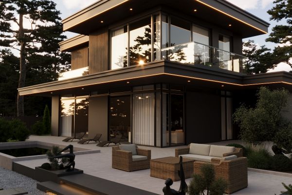 Визуализация экстерьера