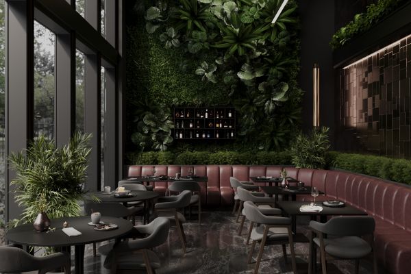 Визуализация ресторана