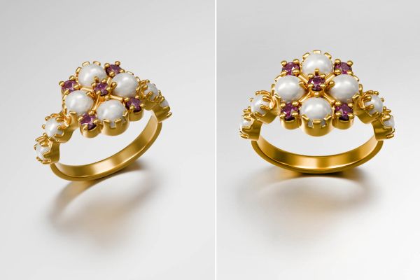 3D-моделирование и визуализация ювелирного кольца