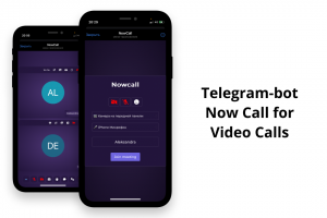 Telegram-bot Now call для видеозвонков