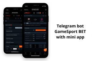 Telegram-бот с mini app GameSport BET — эмулятор букмекерской конторы