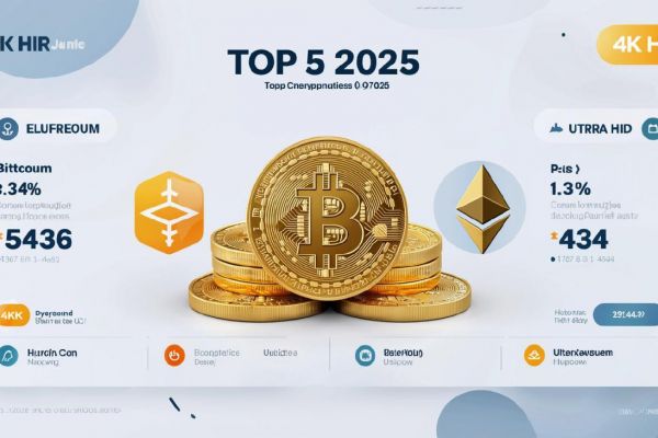 статья на тему: ТОП-5 самых популярных криптовалют 2025 года