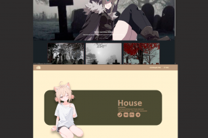 Верстка сайта-визитки