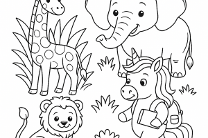 Авторские раскраски для детей