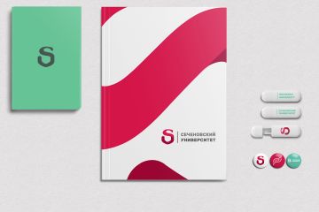 Фирменный стиль, базовый пакет. Три варианта дизайна и гайдбук