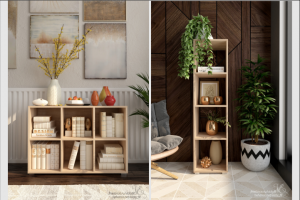 Визуализация стеллажей