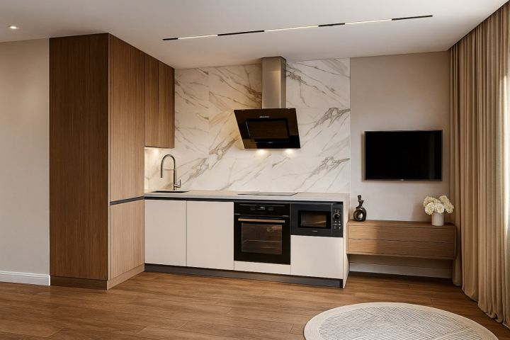 Дизайн-проект кухни-гостиной - 5544027