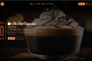 Responsive Coffee Shop Design