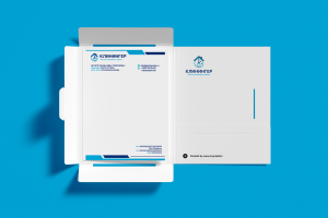 Бланк клининговой фирмы "Клинингер"