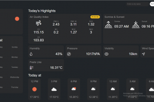 Realtime Weather App