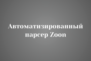 Автоматизированный парсер Zoon: Поиск организаций + Сбор отзывов