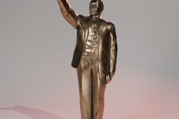 Копия существующей статуи Ленина для дальнейшей работы скульптора