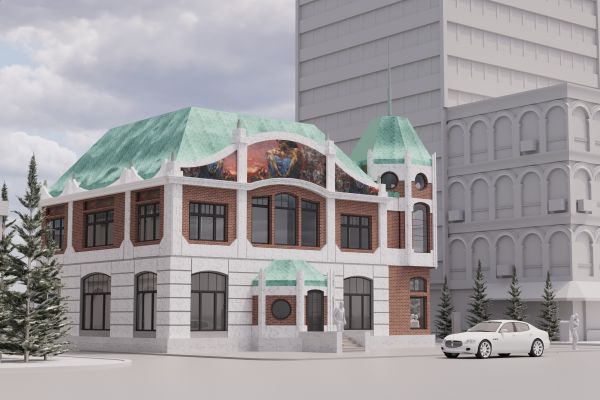 Особняк в стиле "модерн"