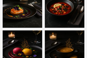 Фотореалистичные изображения блюд с помощью ИИ