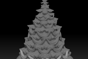 Стилизованная елочка