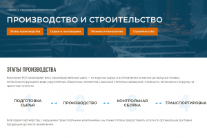 Сайт-визитка на Элементоре