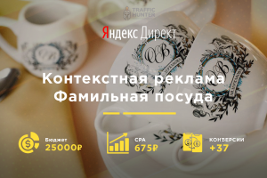 Фамильная посуда | Яндекс Директ